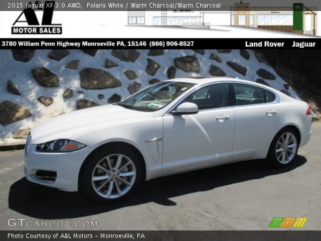 2015 Jaguar XF 3.0 AWD in Polaris White