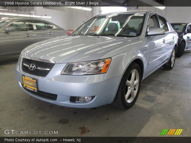 2008 Hyundai Sonata Limited V6 in Bright Silver