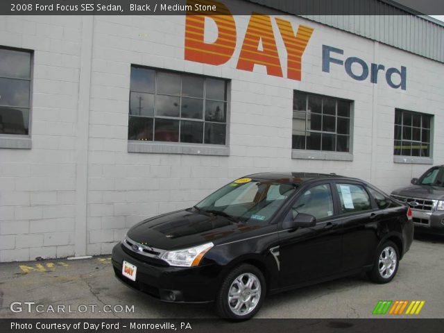 2008 Ford Focus SES Sedan in Black