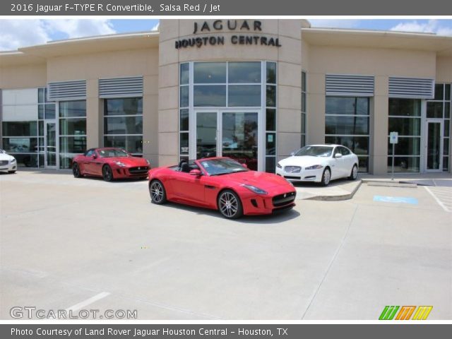 2016 Jaguar F-TYPE R Convertible in Salsa Red