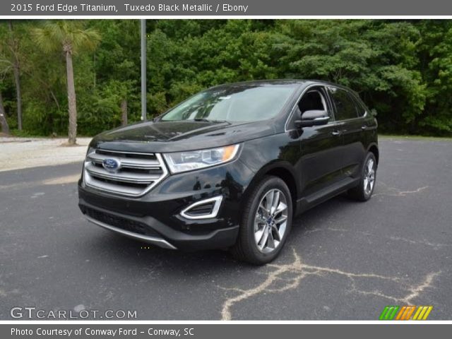 2015 Ford Edge Titanium in Tuxedo Black Metallic