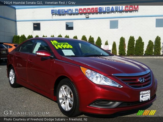 2014 Hyundai Sonata GLS in Venetian Red