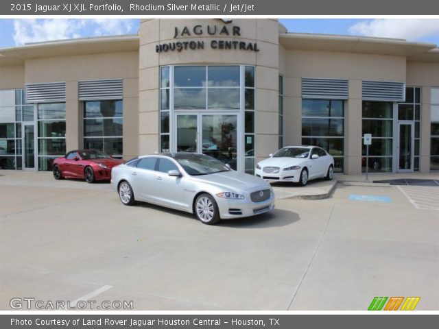2015 Jaguar XJ XJL Portfolio in Rhodium Silver Metallic