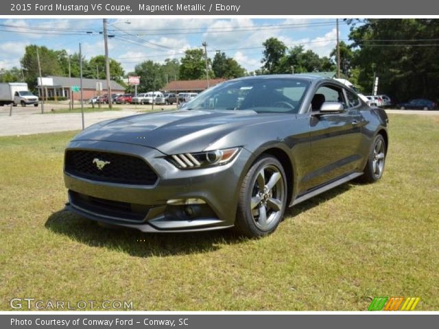 2015 Ford Mustang V6 Coupe in Magnetic Metallic