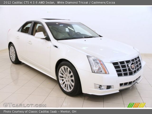 2012 Cadillac CTS 4 3.6 AWD Sedan in White Diamond Tricoat
