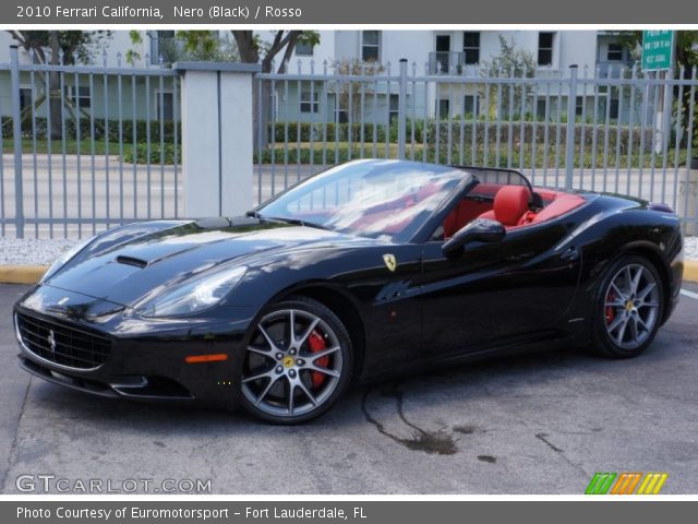 2010 Ferrari California  in Nero (Black)