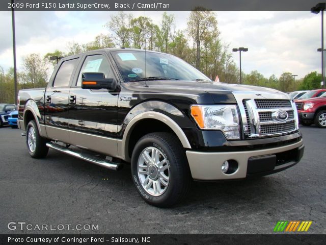 2009 Ford F150 Lariat SuperCrew in Black
