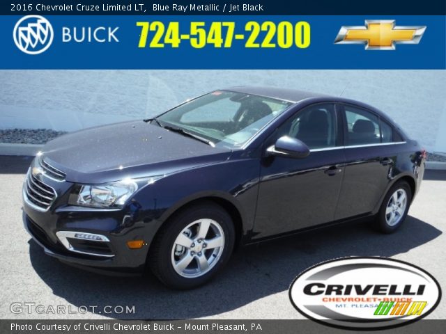 2016 Chevrolet Cruze Limited LT in Blue Ray Metallic