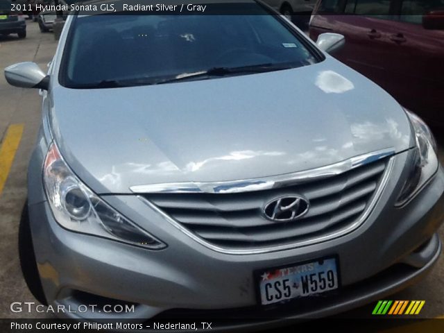 2011 Hyundai Sonata GLS in Radiant Silver