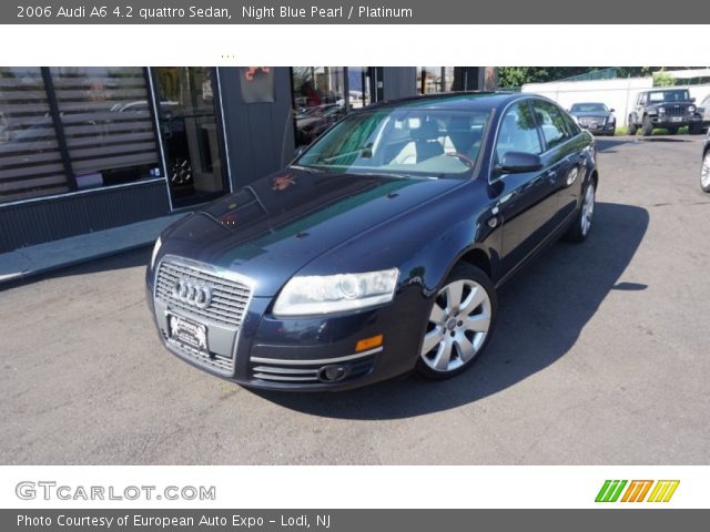 2006 Audi A6 4.2 quattro Sedan in Night Blue Pearl