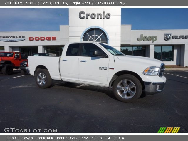 2015 Ram 1500 Big Horn Quad Cab in Bright White