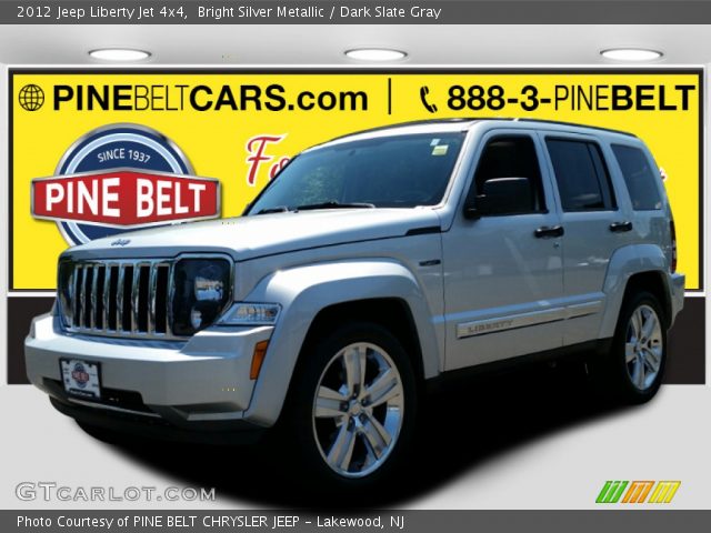 2012 Jeep Liberty Jet 4x4 in Bright Silver Metallic