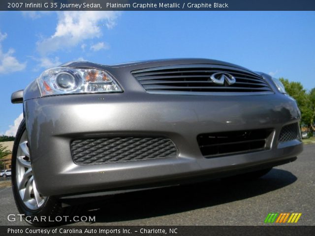 2007 Infiniti G 35 Journey Sedan in Platinum Graphite Metallic