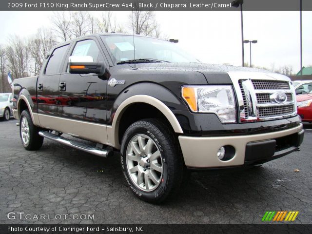 2009 Ford F150 King Ranch SuperCrew 4x4 in Black