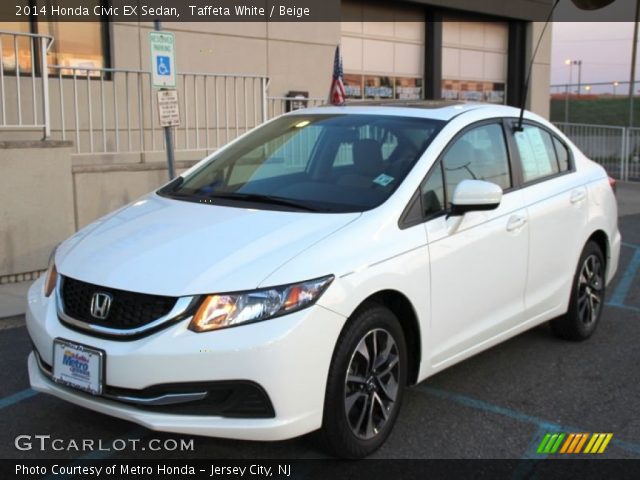 2014 Honda Civic EX Sedan in Taffeta White