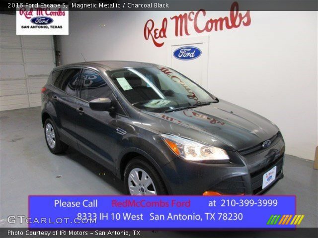 2016 Ford Escape S in Magnetic Metallic