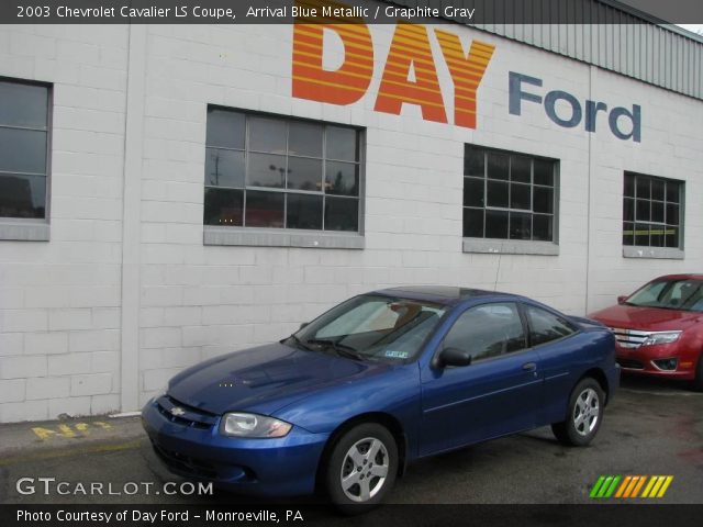 2003 Chevrolet Cavalier LS Coupe in Arrival Blue Metallic