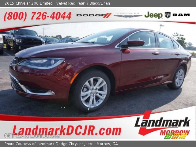 2015 Chrysler 200 Limited in Velvet Red Pearl