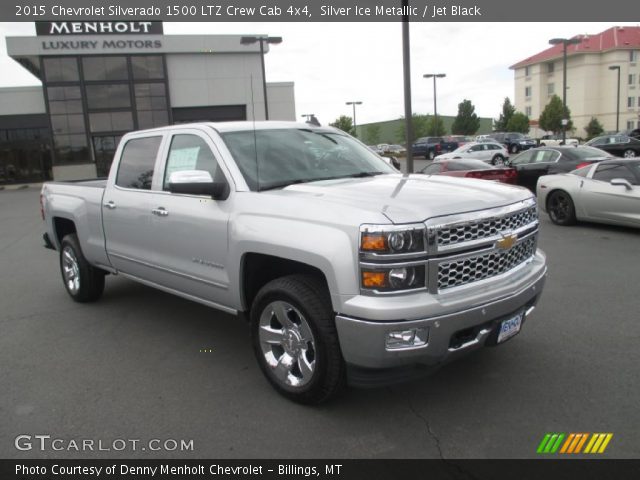 2015 Chevrolet Silverado 1500 LTZ Crew Cab 4x4 in Silver Ice Metallic