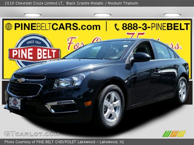 2016 Chevrolet Cruze Limited LT in Black Granite Metallic