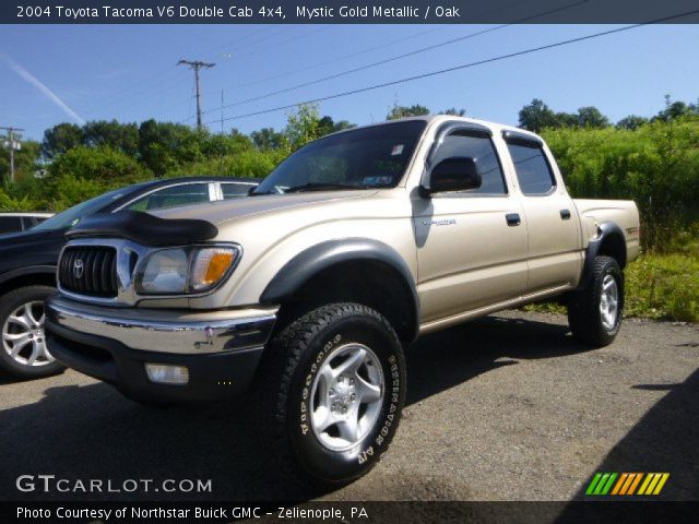 2004 Toyota Tacoma V6 Double Cab 4x4 in Mystic Gold Metallic