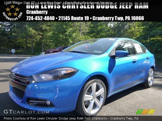 2015 Dodge Dart GT in Laser Blue Pearl