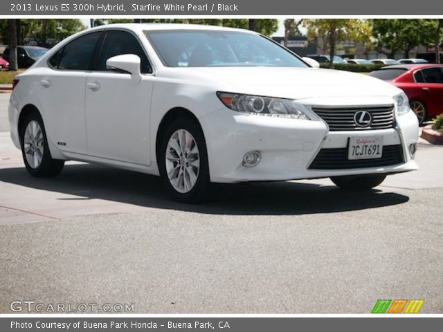 2013 Lexus ES 300h Hybrid in Starfire White Pearl