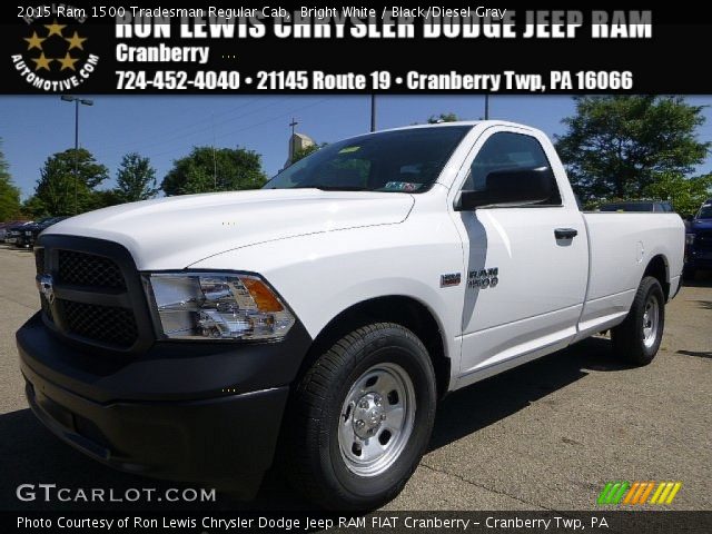 2015 Ram 1500 Tradesman Regular Cab in Bright White