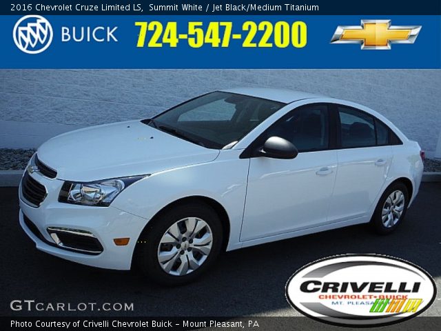 2016 Chevrolet Cruze Limited LS in Summit White
