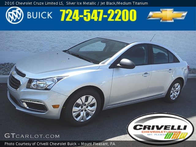 2016 Chevrolet Cruze Limited LS in Silver Ice Metallic