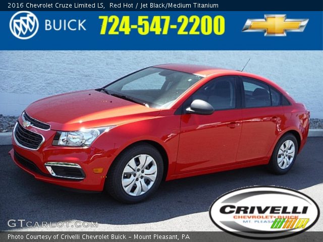 2016 Chevrolet Cruze Limited LS in Red Hot