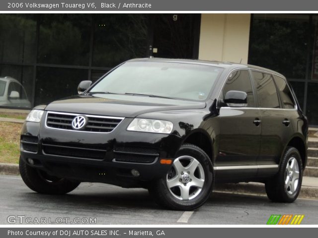 2006 Volkswagen Touareg V6 in Black