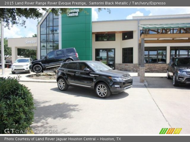 2015 Land Rover Range Rover Evoque Prestige in Santorini Black Metallic