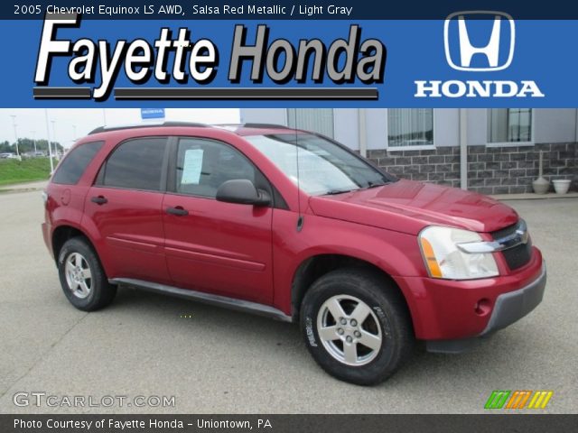 2005 Chevrolet Equinox LS AWD in Salsa Red Metallic