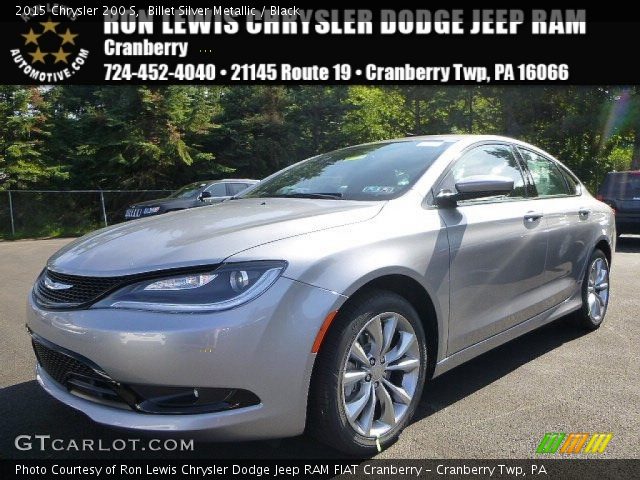 2015 Chrysler 200 S in Billet Silver Metallic