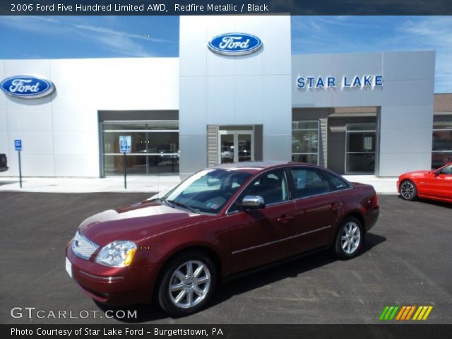 2006 Ford Five Hundred Limited AWD in Redfire Metallic