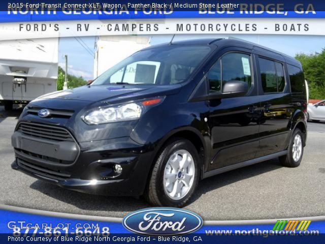 2015 Ford Transit Connect XLT Wagon in Panther Black