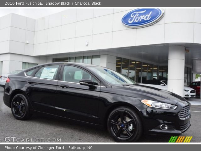 2016 Ford Fusion SE in Shadow Black