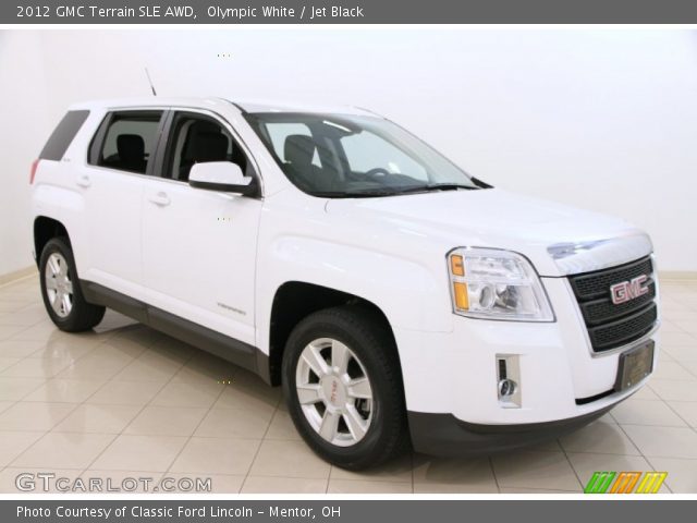 2012 GMC Terrain SLE AWD in Olympic White