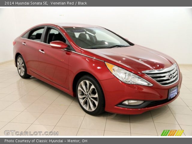 2014 Hyundai Sonata SE in Venetian Red