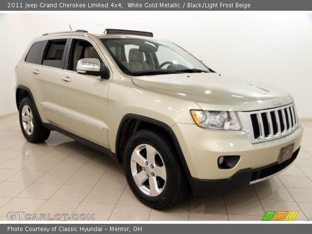 2011 Jeep Grand Cherokee Limited 4x4 in White Gold Metallic