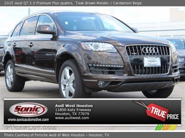 2015 Audi Q7 3.0 Premium Plus quattro in Teak Brown Metallic