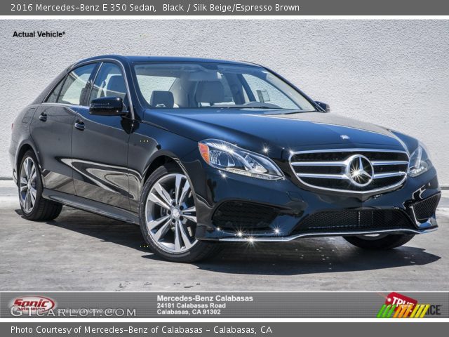 2016 Mercedes-Benz E 350 Sedan in Black