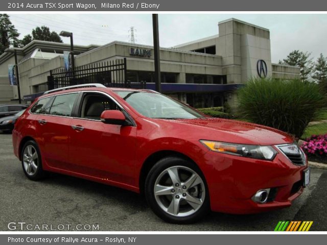 2014 Acura TSX Sport Wagon in Milano Red