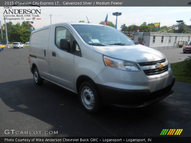 2015 Chevrolet City Express LT in Galvanized Silver