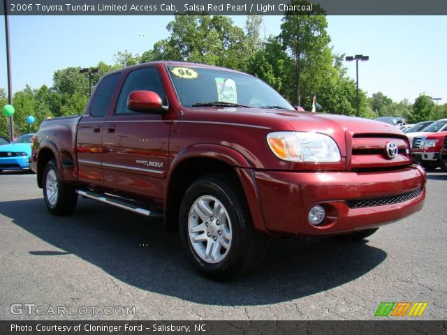 2006 Toyota Tundra Limited Access Cab in Salsa Red Pearl