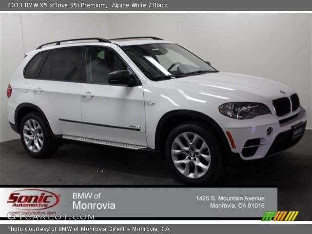 2013 BMW X5 xDrive 35i Premium in Alpine White