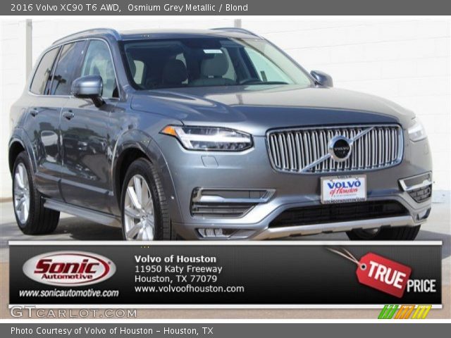 2016 Volvo XC90 T6 AWD in Osmium Grey Metallic