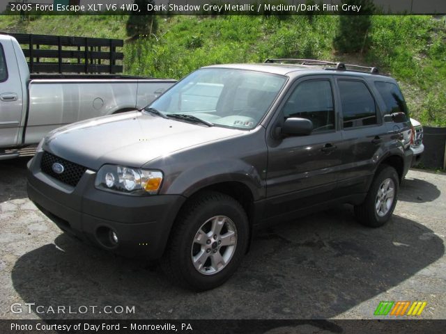 2005 Ford Escape XLT V6 4WD in Dark Shadow Grey Metallic