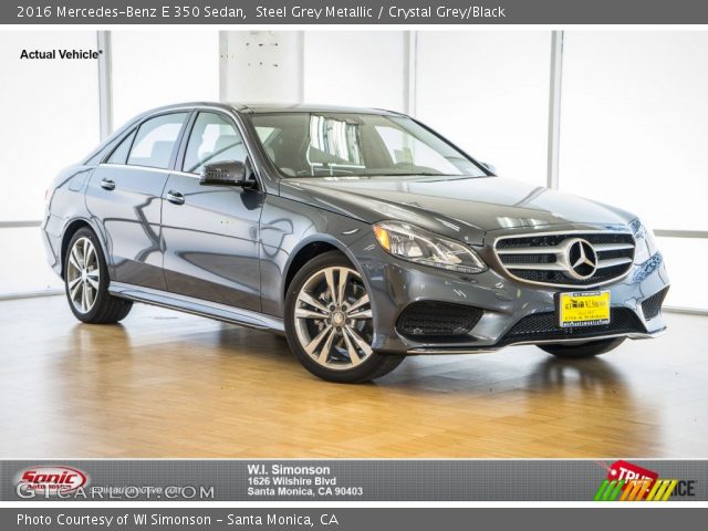 2016 Mercedes-Benz E 350 Sedan in Steel Grey Metallic